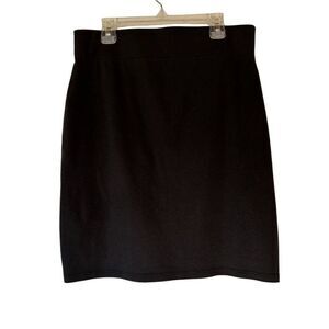 Toad & Co organic cotton blend women’s black pull on skirt size Small #44-1343